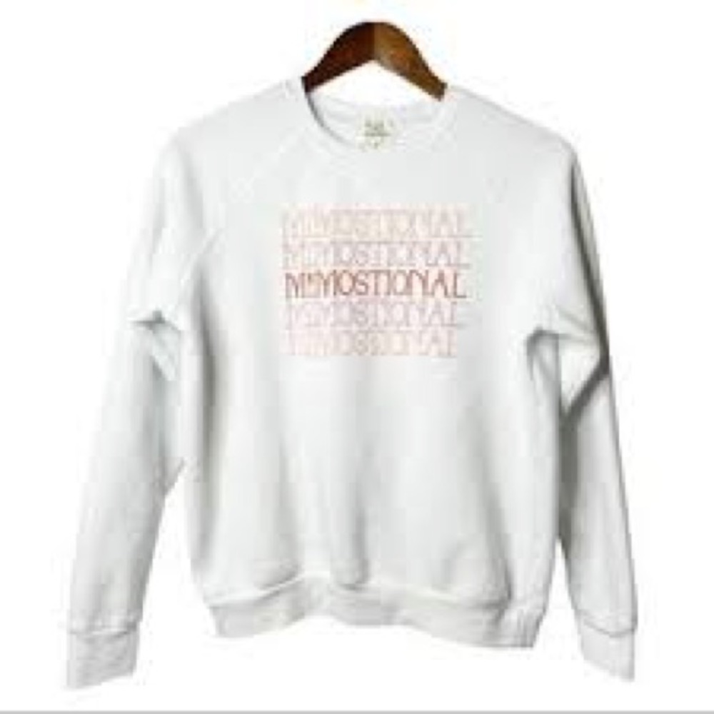 NWOT PST Mimosional Crewneck Sweatshirt